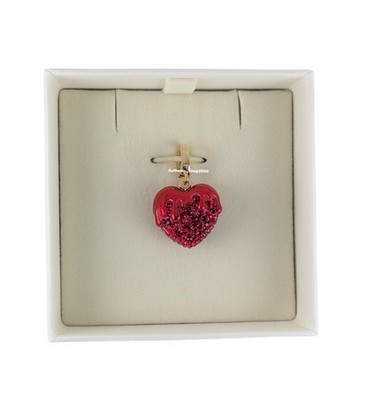 New 100%  Authentic SWAROVSKI Pave Red Heart Idyllia Charm Pendant 5742994