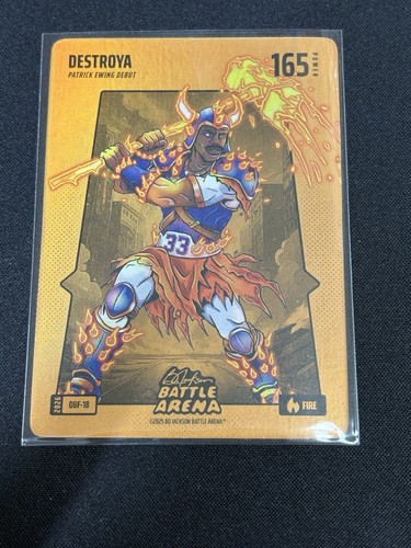 2026 Bo Jackson Battle Arena #OBF-18 Destroya Orange Fire Patrick Ewing Debut