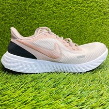 Nike Revolution 5 Womens Size 7 Pink White Black Athletic Running Shoes Sneakers