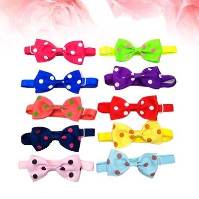 10 Pcs Hund Fliege Halsband Katzenhalsband Mit Schleife Hundekragen