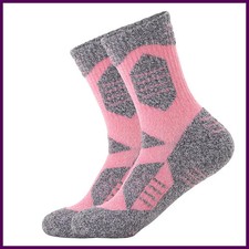 Cotton Warm Hiking Thickened Socks Winter Climbing Skiing Women Trekking