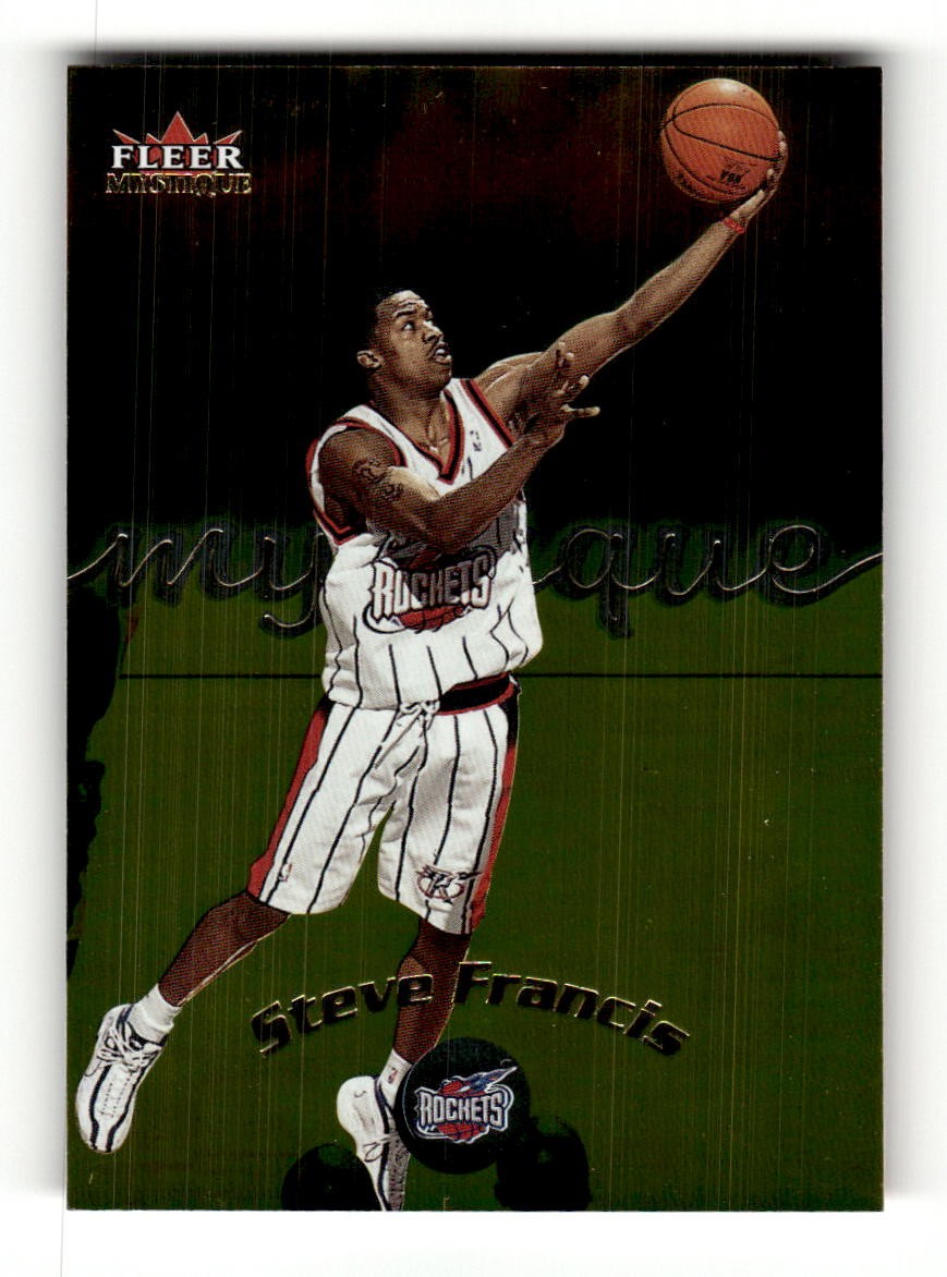2000-01 Fleer Mystique Steve Francis Gold #19