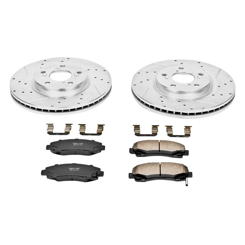 PowerStop K5855 Brake Kit For Acura TL 2009-2014 Front - Изображение 2 из 4