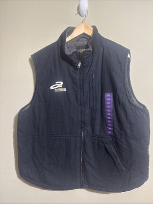 Lee Men s Workwear Sherpa Fleece Lined Utility Vest Black 2XL NWT Outdoor $70