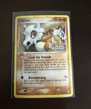 The Pokémon Company Cubone 51/109 EX Team Rocket Returns Reverse Holo English on eBay