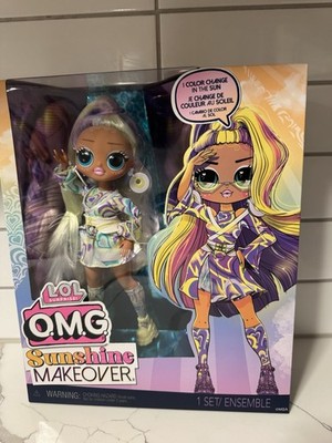 LOL Surprise OMG Sunshine Makeover Doll UV Color Change