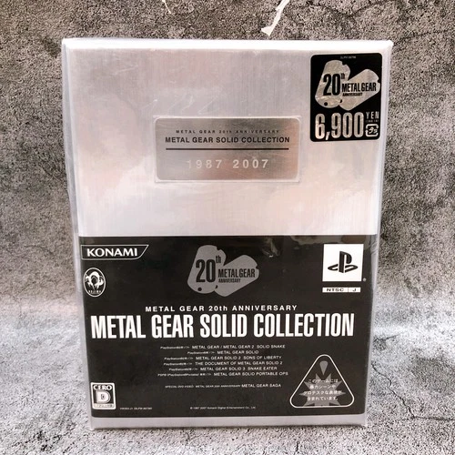 PlayStation Metal Gear Solid Collection 20th Anniversary PS1 PS2 PSP KONAMI NEW