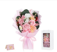 Flowers for Delivery Prime,Pink Roses Preserved Flower Bouquet,Birthday Gifts fo