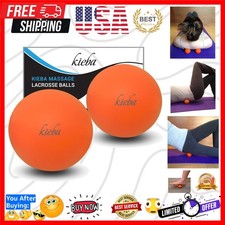 Massage Lacrosse Balls for Myofascial Release, Trigger Point Therapy, Muscle ...