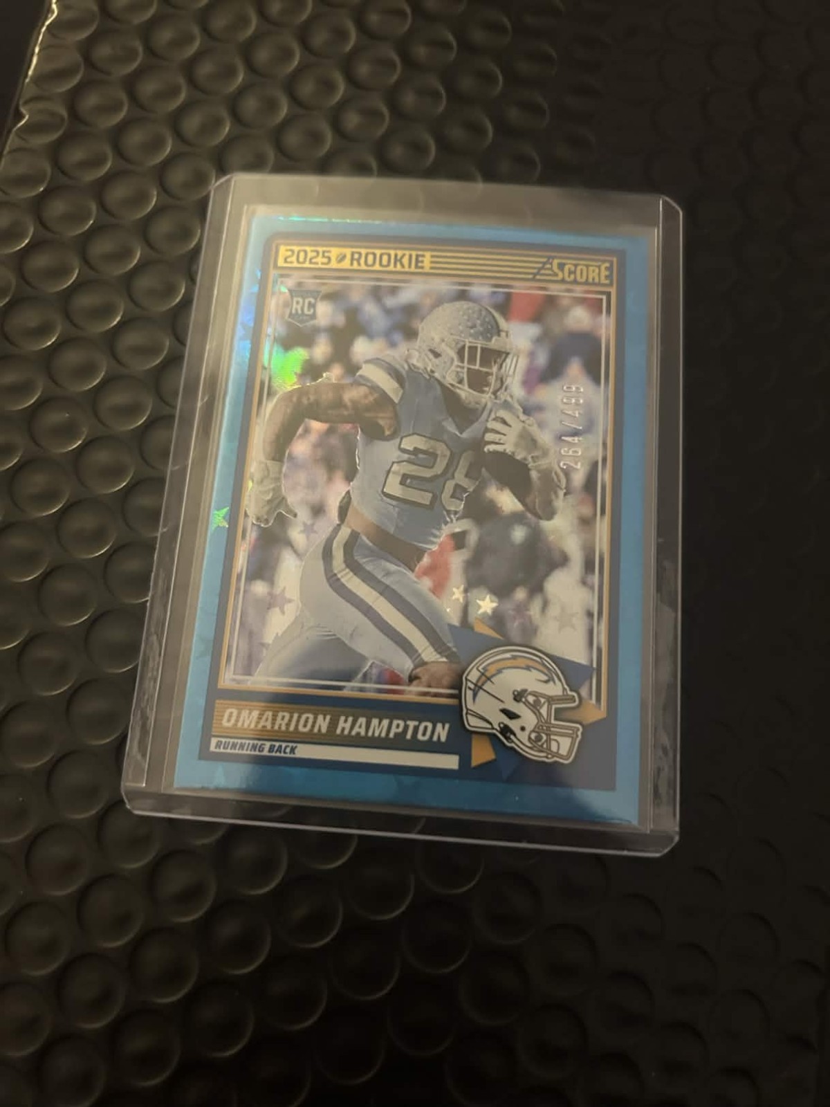 2025 Score - Rookies Omarion Hampton #37 Stars /499 (RC)