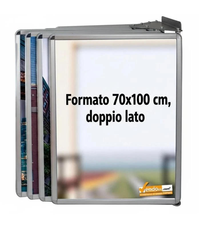 YAYODS 8 supporti per libri in acrilico trasparente, espositore per libri, espositori per fiere artigianali, quaderni, album fotografici, libri illustrati, menu, riviste