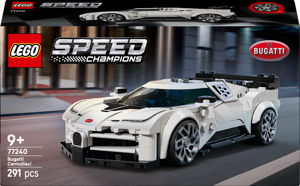 LEGO Speed Champions 77240 Bugatti Centodieci Hyper Sports Car 291