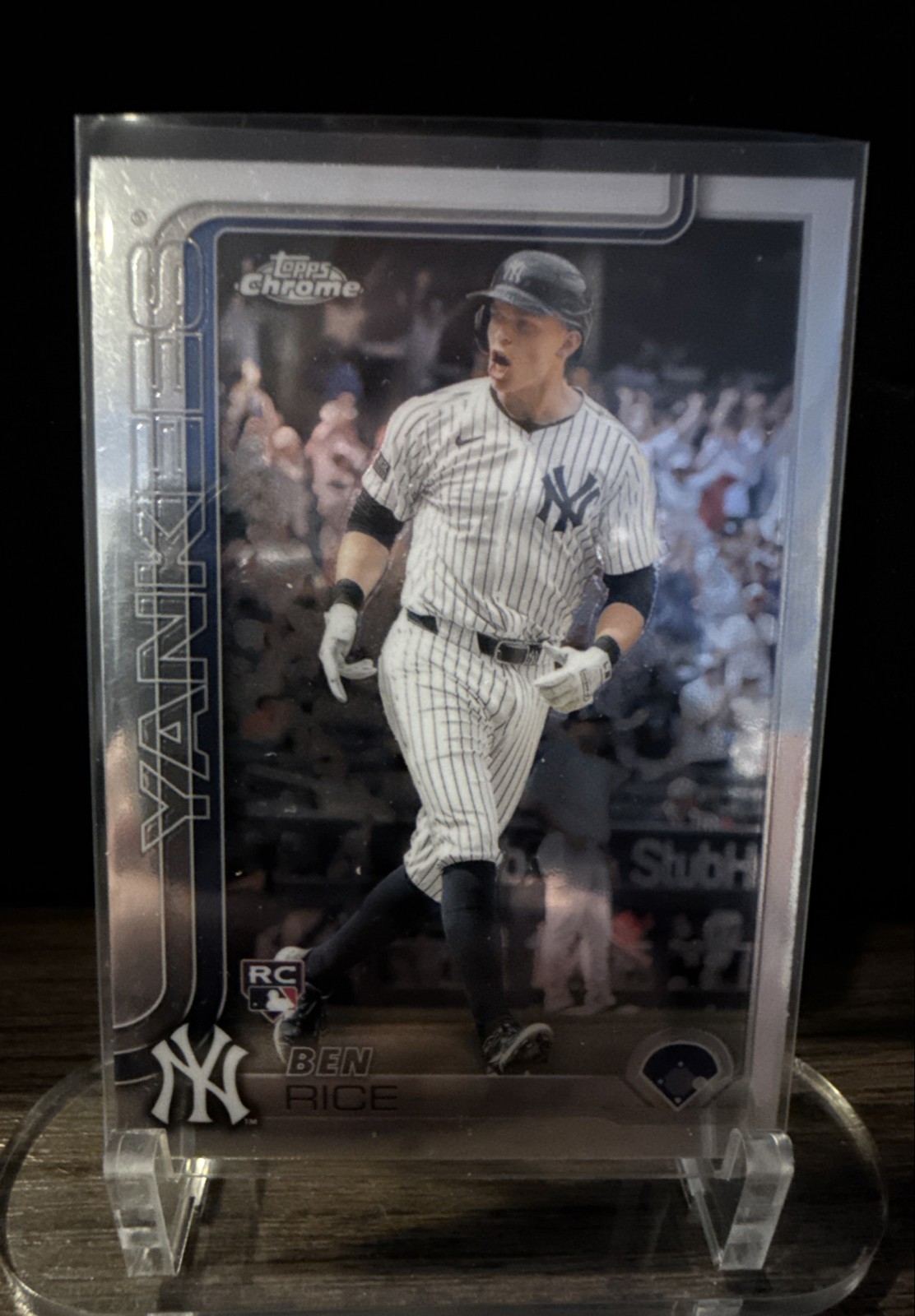 2025 Topps Chrome - Ben Rice #139 (RC)