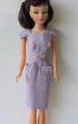 VINTAGE MISS SUZETTE PURPLE SHEATH DRESS UNEEDA BARBIE CLONE HTF