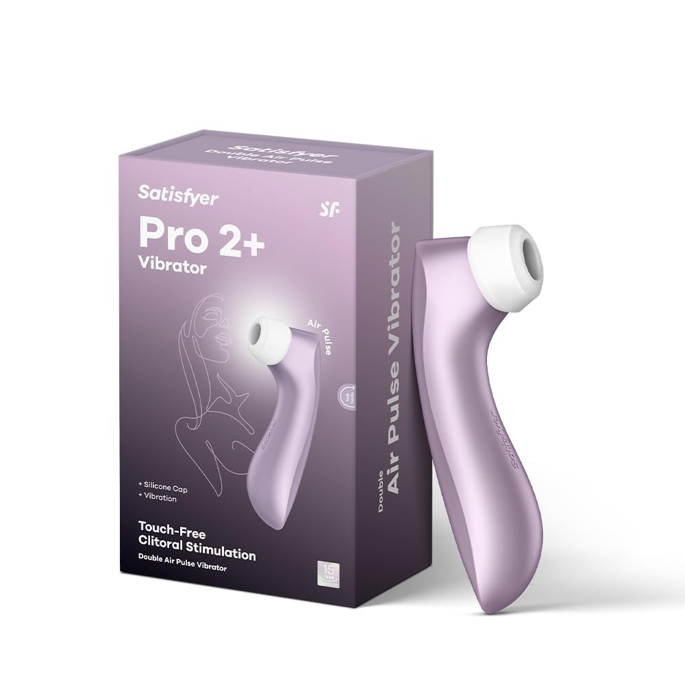Pro 2 Plus Lila Vibrator & Klitoris Stimulation für die Frau Sauger und
