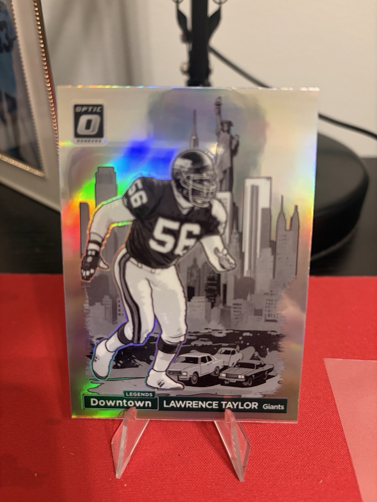 2024 Panini Donruss Optic Downtown Legends Lawrence Taylor #10 New York Giants