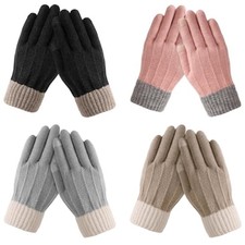 Tavaleu 4 Pairs Winter Gloves Women - Warm Soft Touchscreen Gloves for Women,...