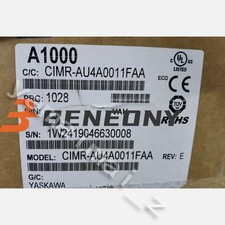 1pc New YASKAWA CIMR-AU4A0011FAA Frequency converter Fast Ship US Free TAX