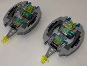 LEGO Alien Conquest Jet-Copter Encounter (7067) Set 100% Complete w/ Instruction