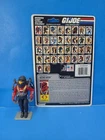 1988 Gi Joe 3.75" Cobra Astro Viper v1 Figure Complete Hasbro