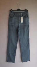 BNWT QVC Dannii Minogue Petites Slim Straight Jeans Grey  Sz 8