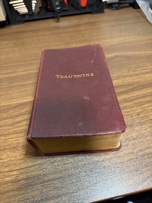 1937 Civil Engineer s Reference Book Trautwine Original 21st Edition