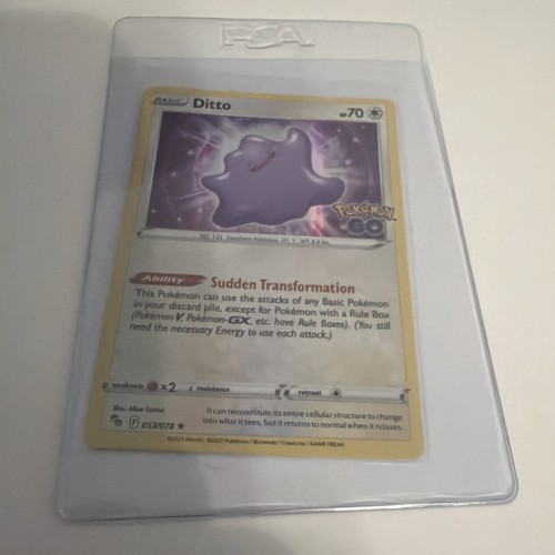 Ditto 053/078 Pokémon GO Holo