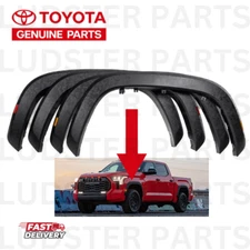 22 - 26 TOYOTA TUNDRA TRD PRO FRONT & REAR FENDER FLARE KIT 4 PC CAMO OEM NEW