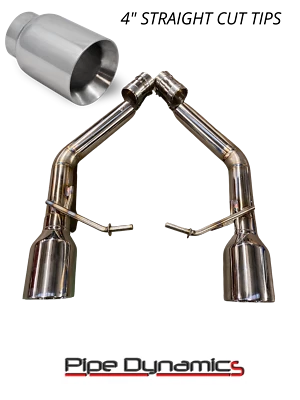PIPE DYNAMICS Audi A5 QUATTRO 3.0 TDI V6 Suppression Du Silencieux Arrière - Photo 1/4