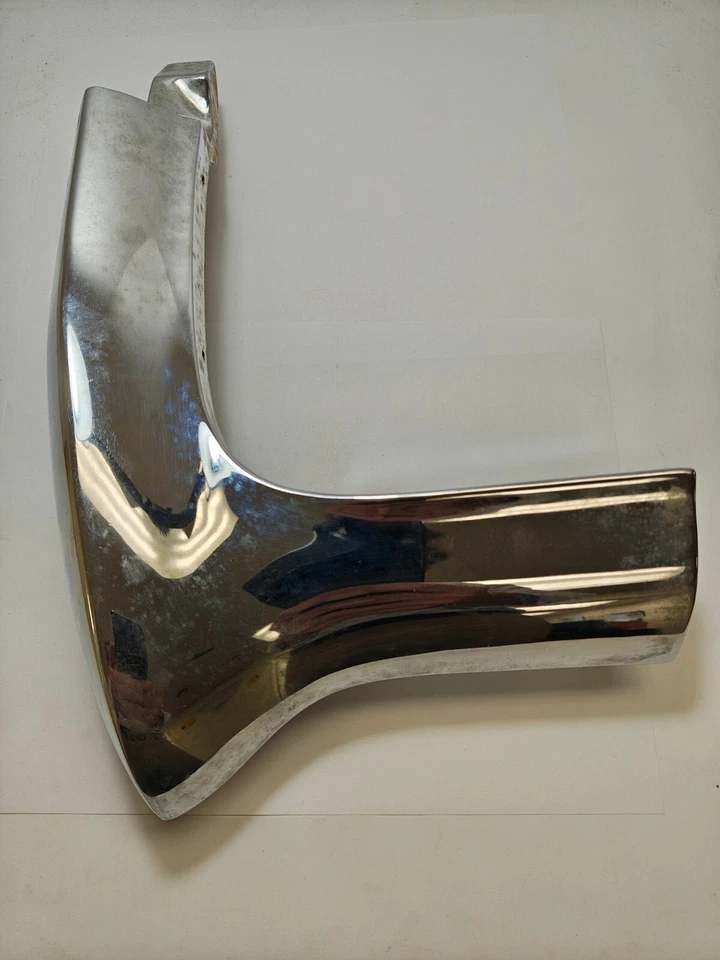 Dodge Polara Monaco 1969 extensión guardabarros delantero izquierdo cromo 2898395 nuevo en stock Foto 4 de 4