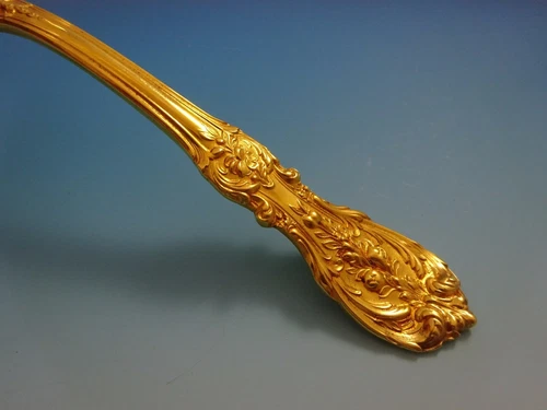 Francis I Gold by Reed and Barton Sterling Silver Flatware Group Of Servers
