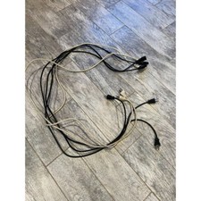 Set of 5 Power Cord computer cables electrical cords for workstation 70" ea
