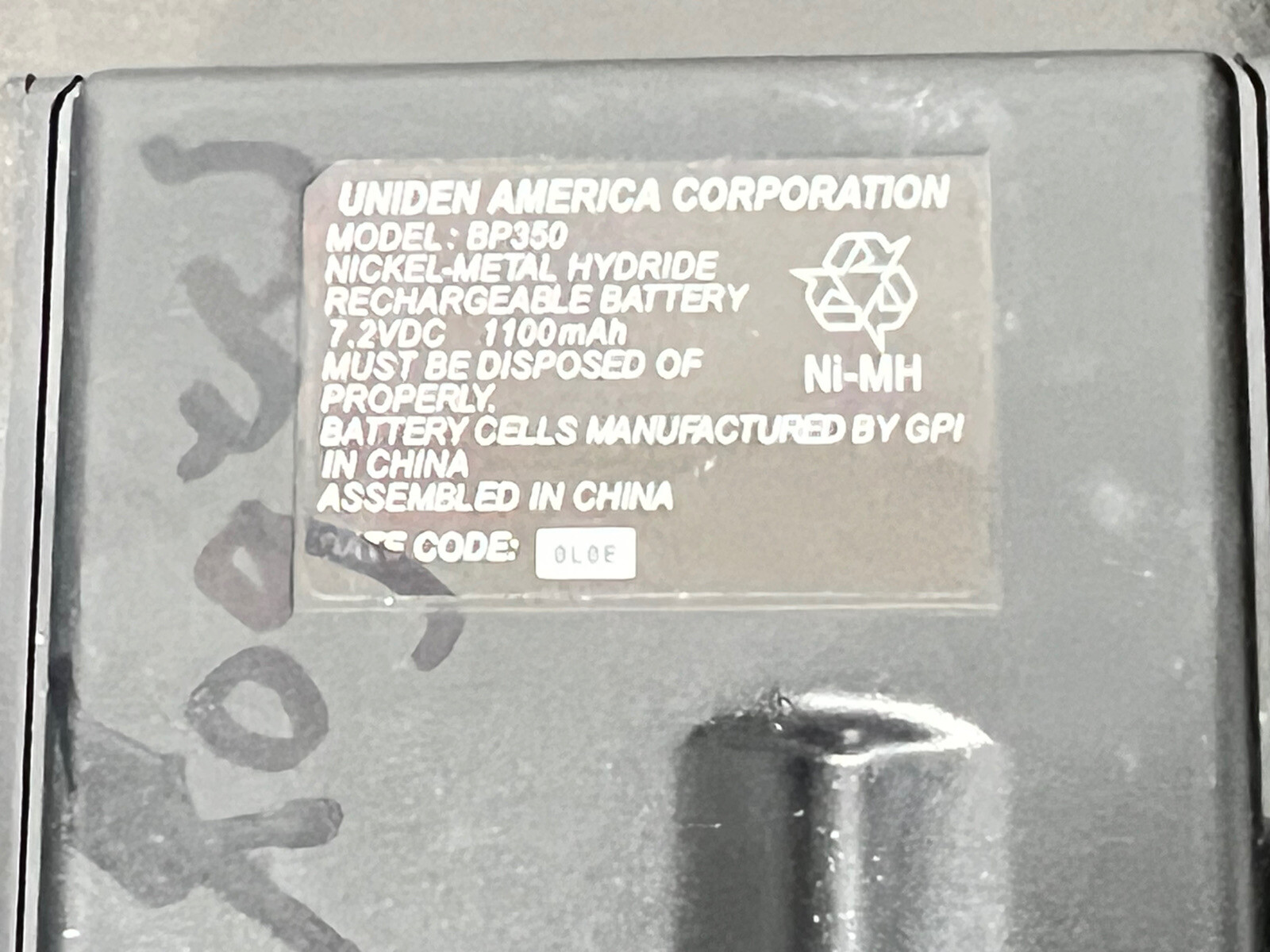 Uniden MHS 350 Marine TwoWay VHF Portable Boat Radio NO CHARGER eBay