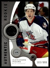 2005-06 SP Game Used Alexandre Picard Rookie 303/999 Columbus Blue Jackets #204