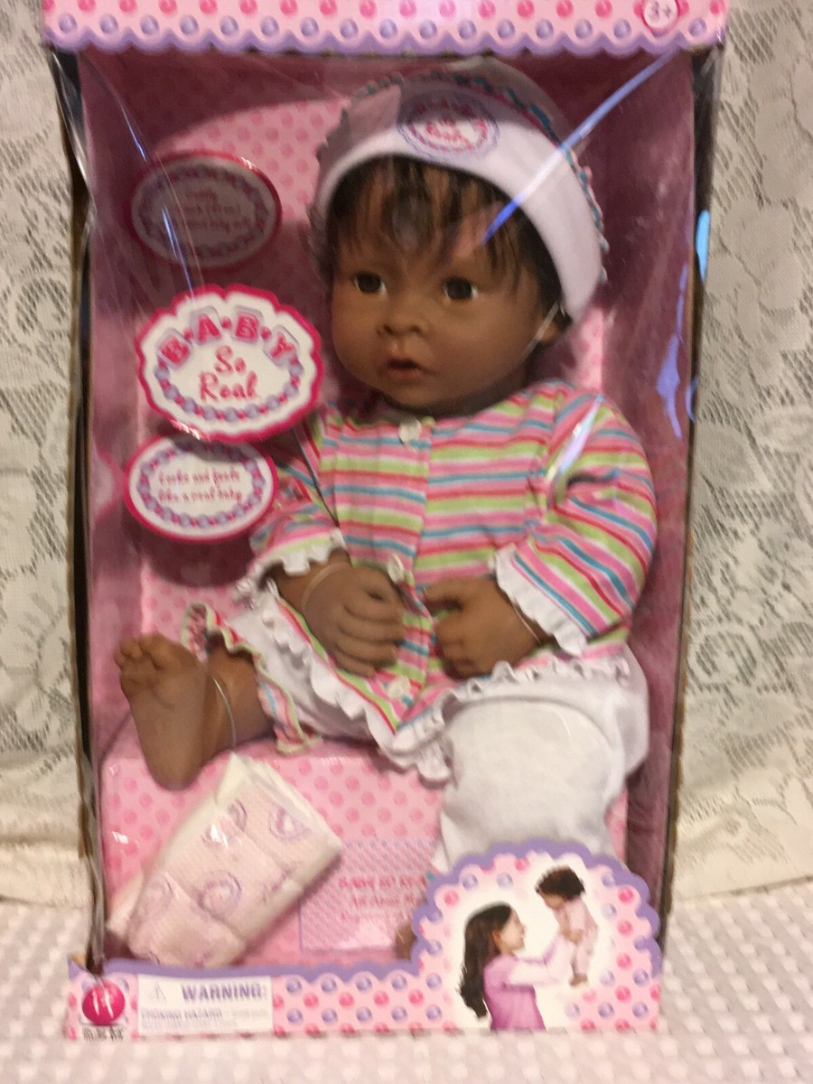 Irwin Toys Baby So Real 2007 RARE Irwin Doll Baby So Real In