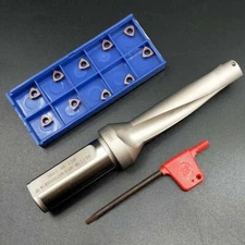 WC-17-4D-C20 17mm U drill indexable drill + 10pcs WCMX030208-FZ carbide insert