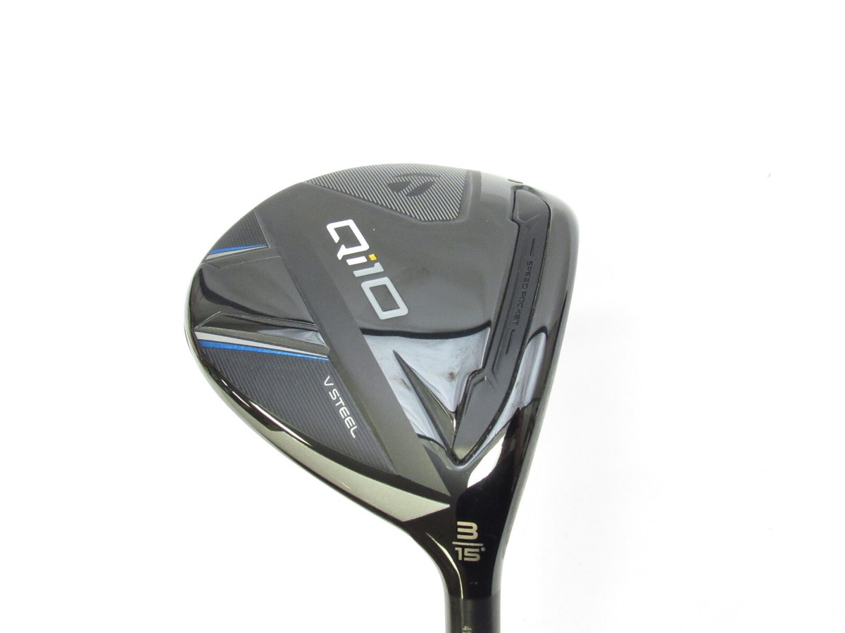2024 RH TaylorMade Qi10 V-Steel 15* 3 Wood Ventus TR Blue 6-S 