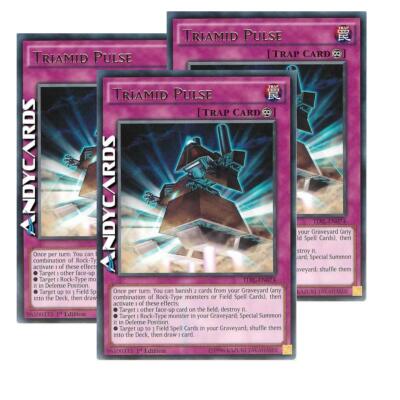 3x TRIAMID PULSE   (Triamid Impuls)   Rare   TDIL EN074   YUGIOH!   ANDYCARDS