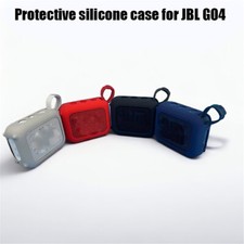 Silicone Case Cover For JBL GO4 Bluetooth-compatible Speaker Full Case Dustproof