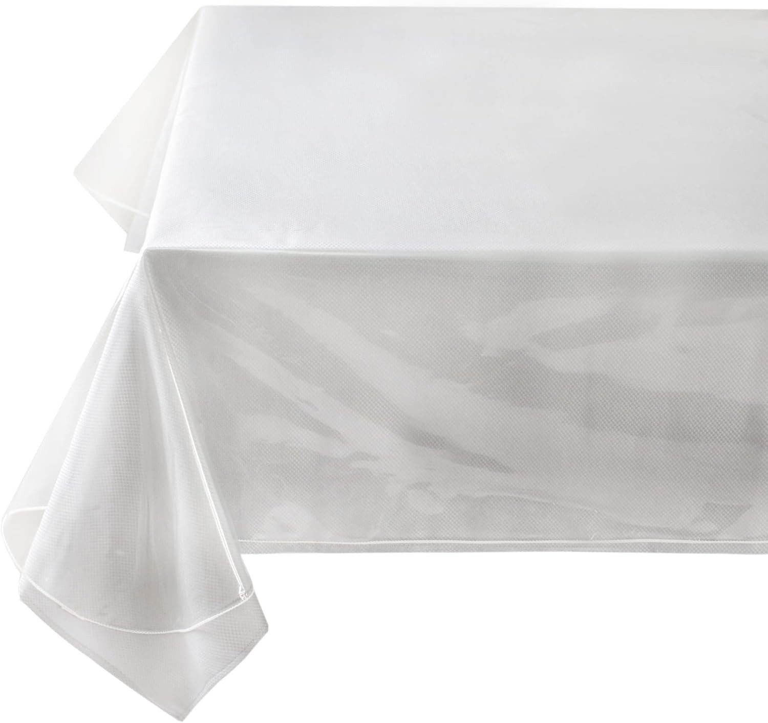 Heavy Duty Clear Plastic Tablecloth Protector, 100% Waterpro