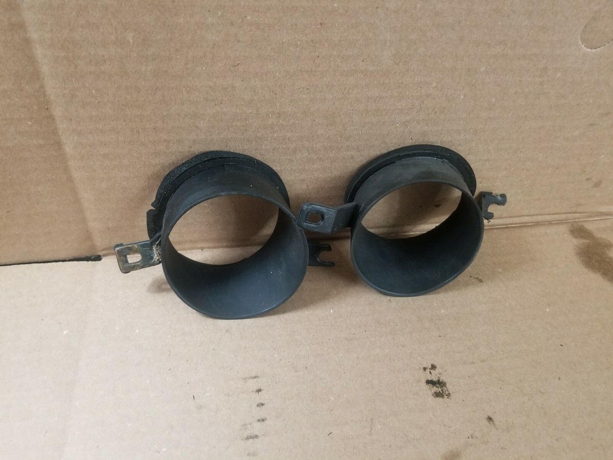 84-89 Nissan 300zx Center Dash Gauge Trim Bezels OEM Black Z31 | eBay