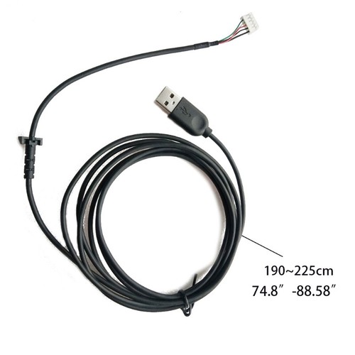 USB Fast Charging Cable Data Cord for G402 Mouse Mouse Durable - Afbeelding 8 van 8