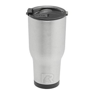 RTIC Double Wall Vacuum Insulated Tumbler, 40 oz, Stainless Steel NEW! 