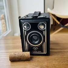 Vintage Agfa Synchro Box Camera, Collectible, Great Gift, Germany, 1950s