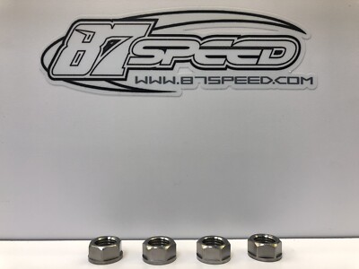 Sprint Car Titanium Torsion Stop 9/16 Hex Jam Nuts 7/16-20 Fine Thread Midget