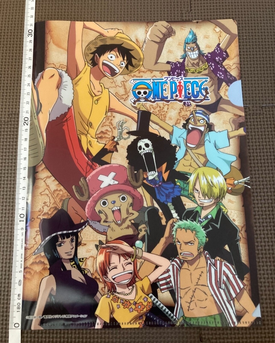 Not for sale One Piece plastic file folder Monkey D Luffy ／from