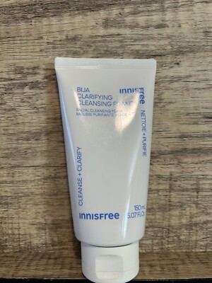 innisfree Bija Clarifying Cleansing Foam Face Wash Salicylic & Bija Oil 5.07oz