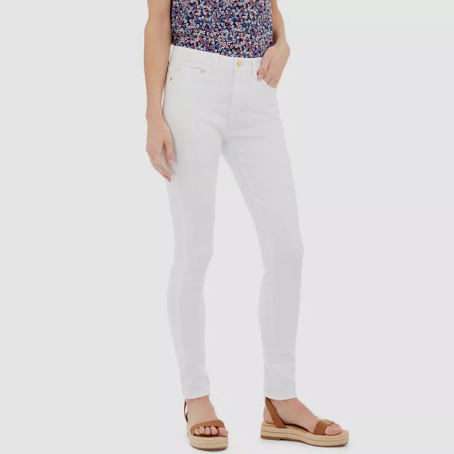 Michael kors white skinny jeans deals
