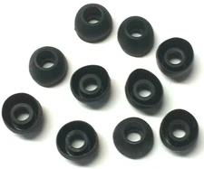 10 Rubber Tips Earbud Plug for Audio Technica ATH-ANC23 ANC33iS ANC40BT Earphone
