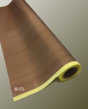 Teflon tessuto vetro PTFE adesivo spess 0,265mm Largh.1000mm.x 1 m| PTFE64411000